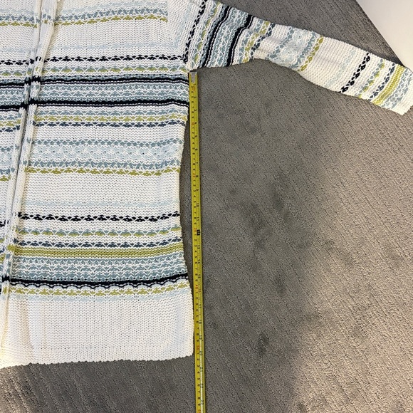 J. Jill Multicolor Striped Cardigan - Picture 4 of 10